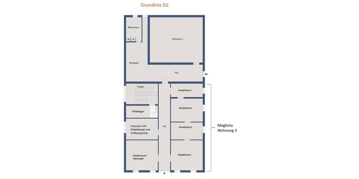 Einfamilienhaus Kraichtal - 7 Zimmer, 200 m&sup2;, 212.000&euro; | Angebot:26943558