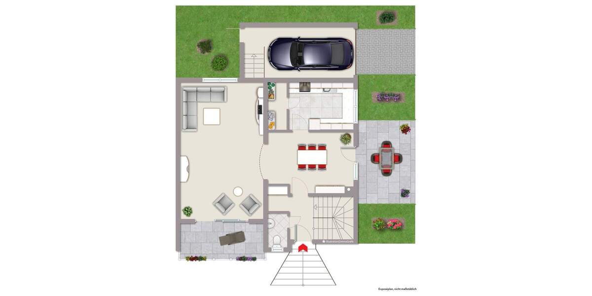 Doppelhaushälfte Waghäusel Kirrlach - 5 Zimmer, 137 m&sup2;, 389.000&euro; | Angebot:25663829