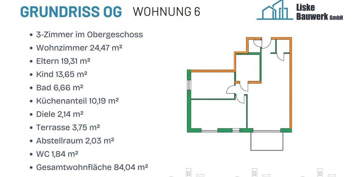 Etagenwohnung Baden-Baden Sandweier - 3 Zimmer, 84 m&sup2;, 415.998&euro; | Angebot:26150680