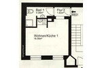 Klein aber fein: 1-Zimmer Wohnung in zentraler Lage - Etagenwohnung Karlsruhe Südstadt | Angebot:27437690