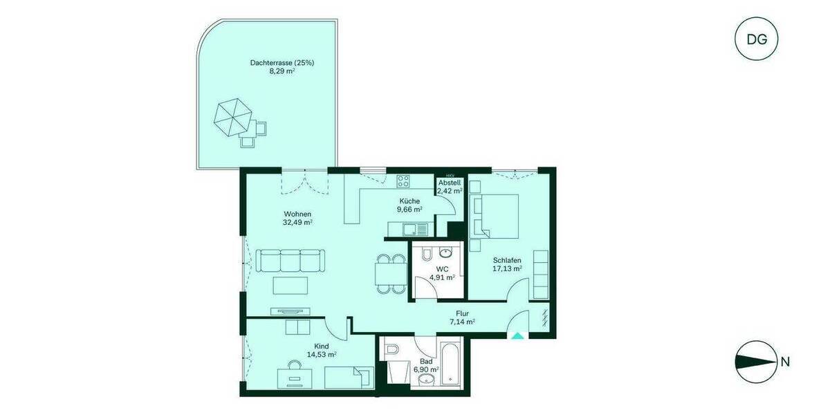 Etagenwohnung Germersheim - 3 Zimmer, 103 m&sup2;, 699.900&euro; | Angebot:26885665