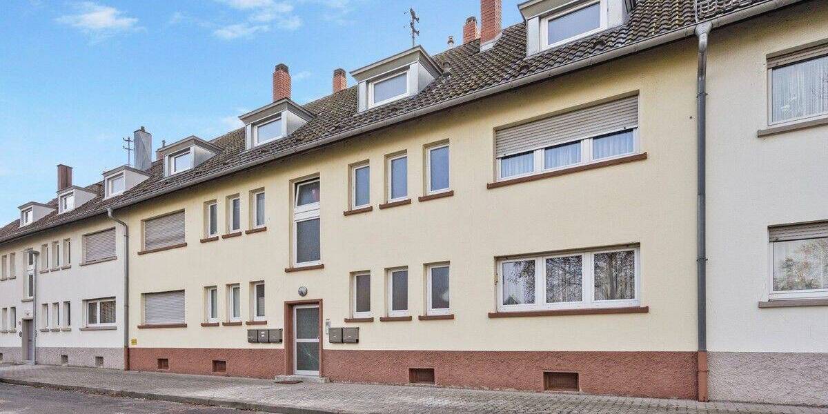 GEMÜTLICH: Helle 2-Zimmer-Wohnung in ruhiger Lage von Karlsruhe-Knielingen 2 zimmer