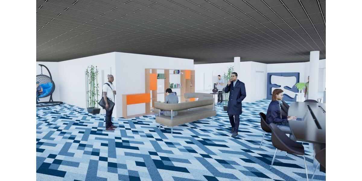 Büroflächen im Saacke-Carré - Sichtachse und 