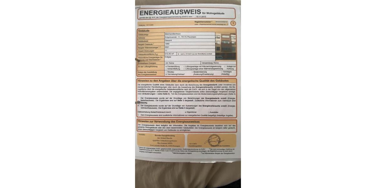 Etagenwohnung Pforzheim - 2 Zimmer, 179.000&euro; | Angebot:21465301
