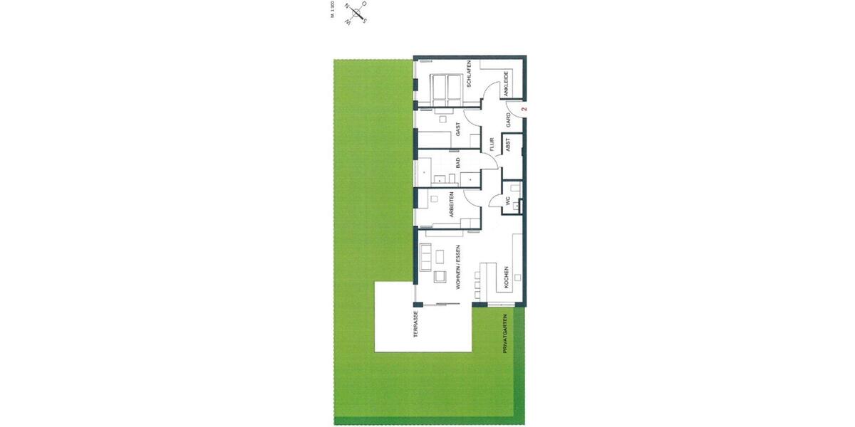 Erdgeschoßwohnung Gaggenau - 4 Zimmer, 103 m&sup2;, 470.000&euro; | Angebot:26987235