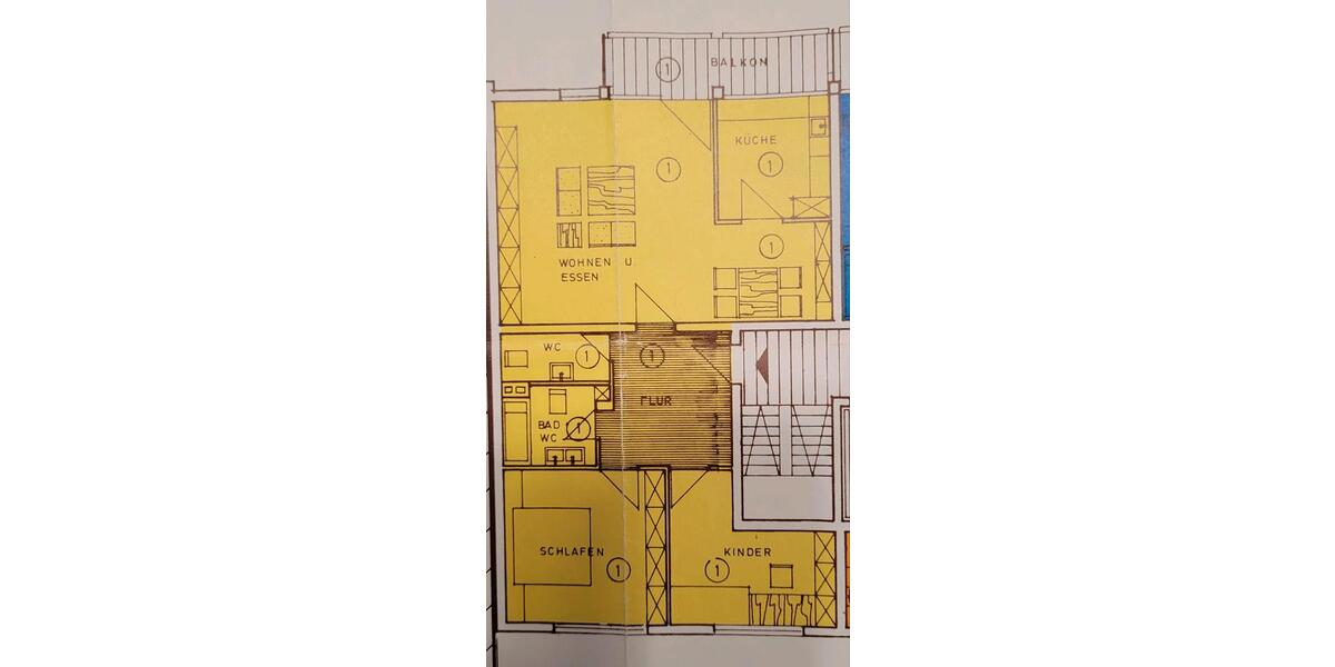Modernsinierte Wohnung Pforzheim Nordstadt 3 zimmer