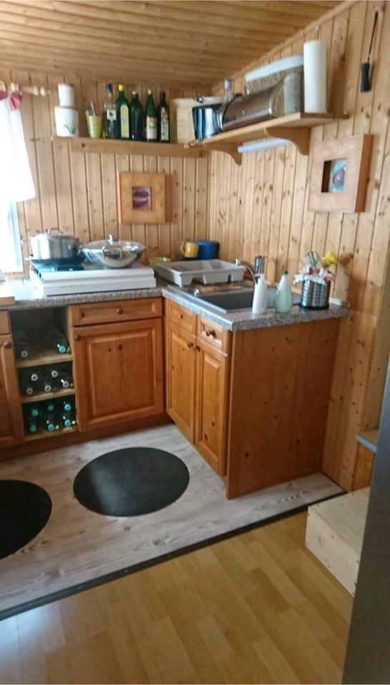 Haus am See - Dauercampingplatz in Freizeitparadies Plittersdorf