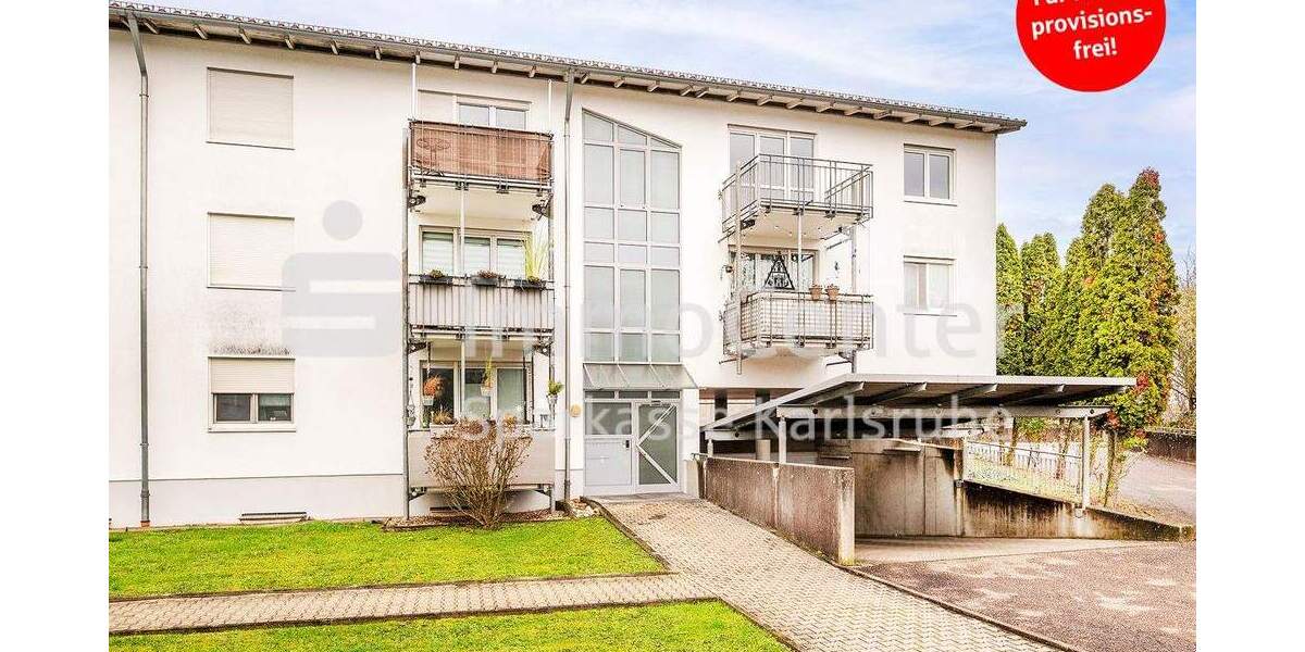 Komfortables wohnen im Dachgeschoss mit zwei Stellplätzen und Balkon 2 zimmer