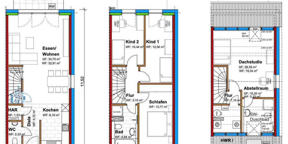 Doppelhaushälfte Baden-Baden Haueneberstein - 5 Zimmer, 125 m&sup2;, 565.000&euro; | Angebot:26809362