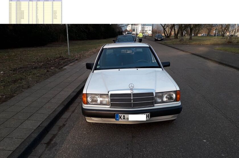 Mercedes-Benz 190 136.700 km 8.500 € Ettlingen 76275