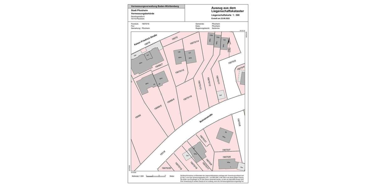 Grundstück Pforzheim Südweststadt - 199.000&euro; | Angebot:25678575