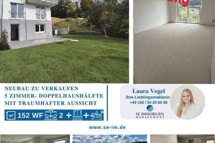 Neubau Doppelhaushälfte mit Panorama-Aussicht in Stein zu verkaufen! 5 zimmer