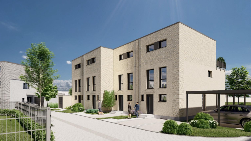 Neubau-Reihenhaus zur Miete - Erstbezug im Wohnpark an der Pfinz