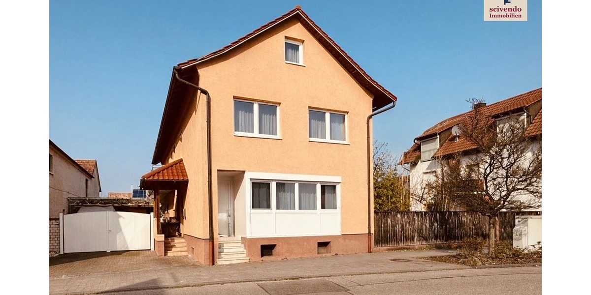 Großes Haus mit Garten: 1–3 Einheiten möglich - Einfamilienhaus Leimersheim | Angebot:25755364