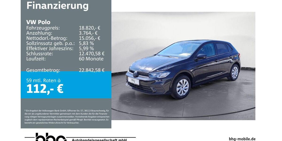 VW Polo 10.140 km 18.820 € Durmersheim 76448