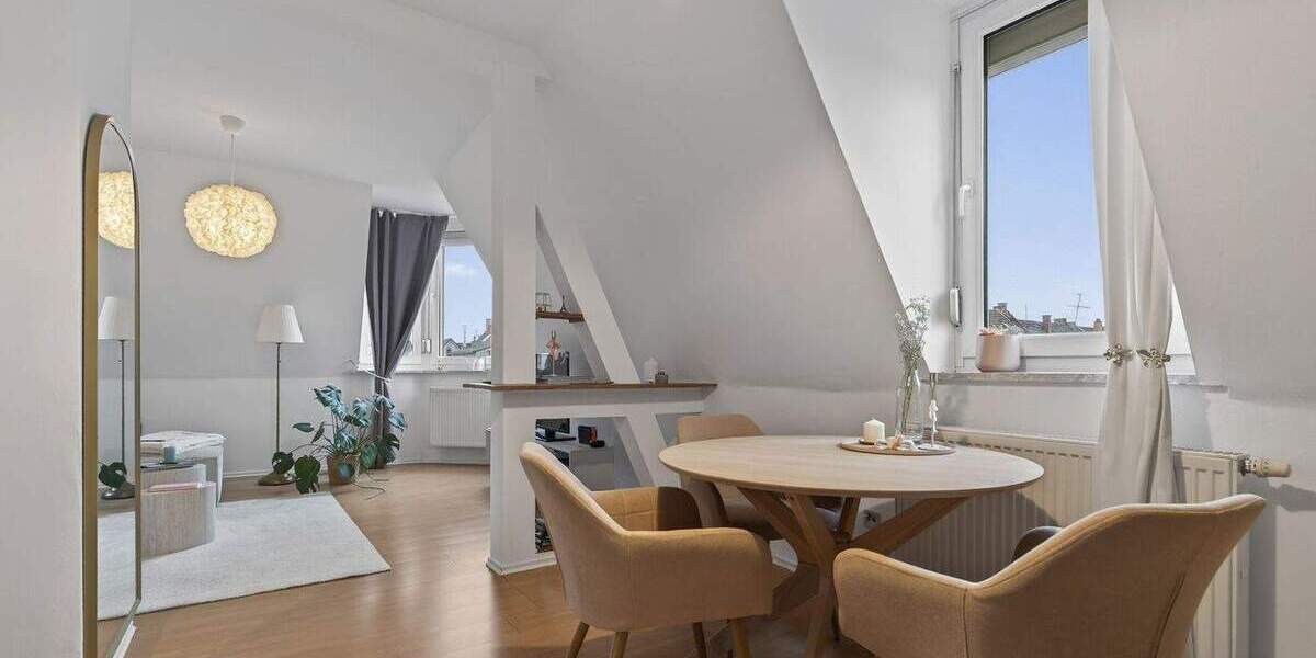 Etagenwohnung Karlsruhe Mühlburg - 2 Zimmer, 60 m&sup2;, 219.000&euro; | Angebot:25468227