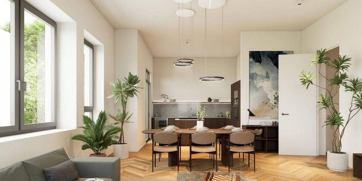 Etagenwohnung Karlsruhe Weststadt - 3 Zimmer, 122 m&sup2;, 1.207.500&euro; | Angebot:26346637