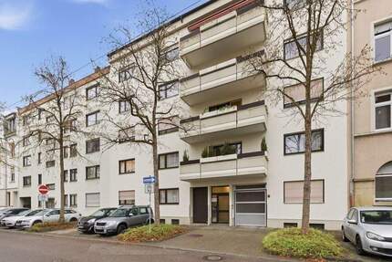 3-Zimmer-Wohnung mit Gestaltungspotenzial, Balkon und TG-Stellplatz in Mühlburg 3 zimmer