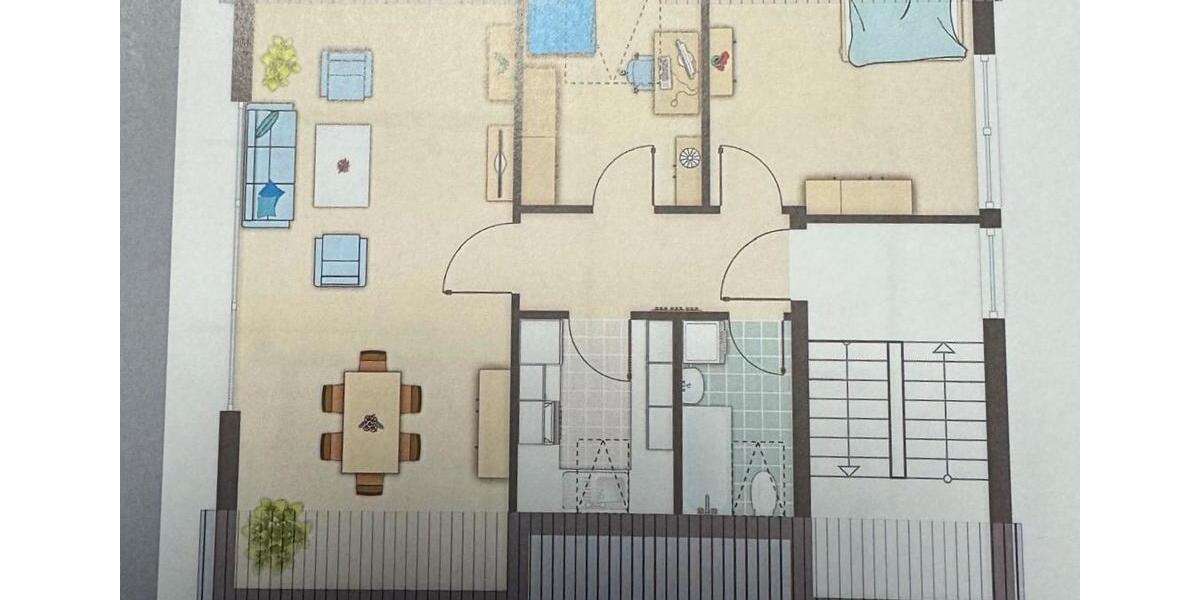 Dachgeschoßwohnung Karlsruhe Wettersbach - 3 Zimmer, 56 m&sup2;, 900&euro; | Angebot:26205208