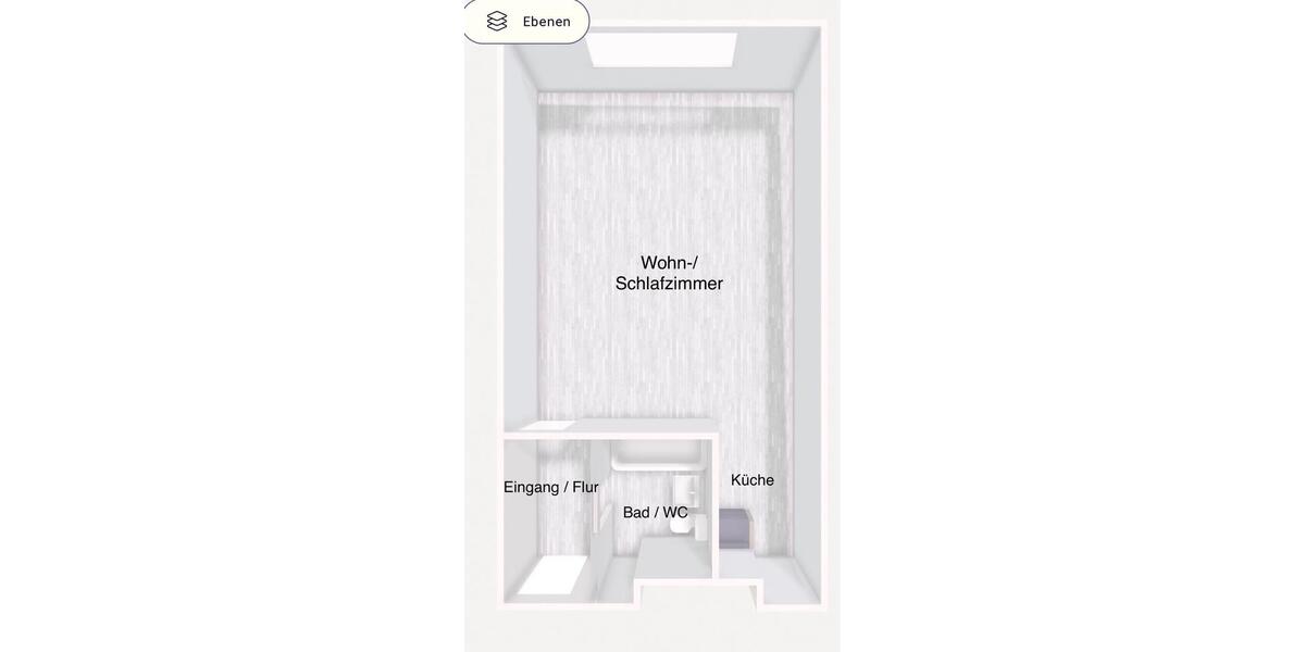 Erdgeschoßwohnung Linkenheim-Hochstetten Hochstetten - 1 Zimmer, 45 m&sup2;, 156.000&euro; | Angebot:25872509
