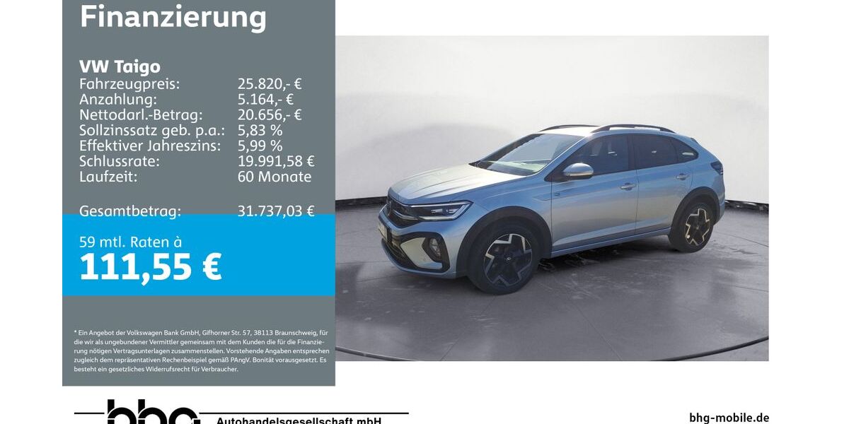 VW Taigo 16.795 km 24.950 &euro; Ettlingen 76275