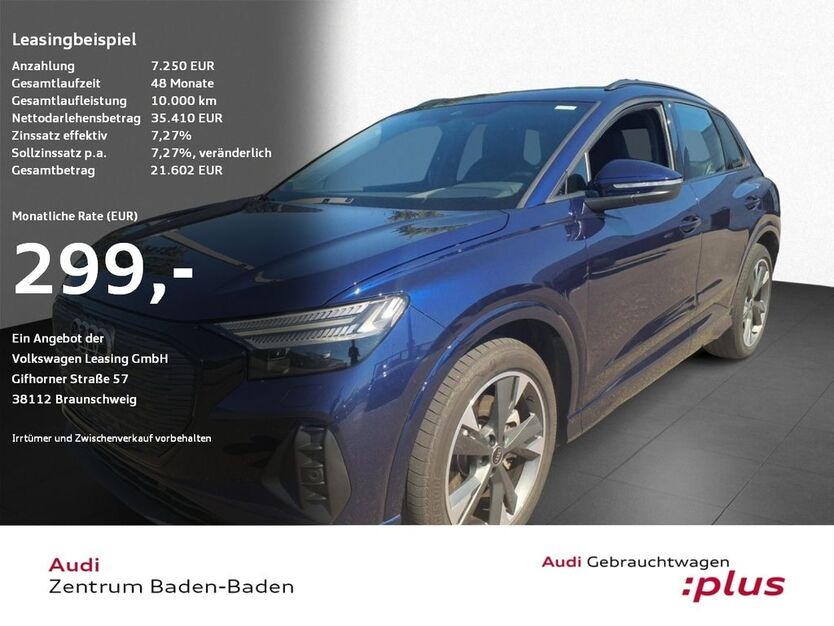 Audi Q4 e-tron 54.248 km 35.410 € Baden Baden 76532