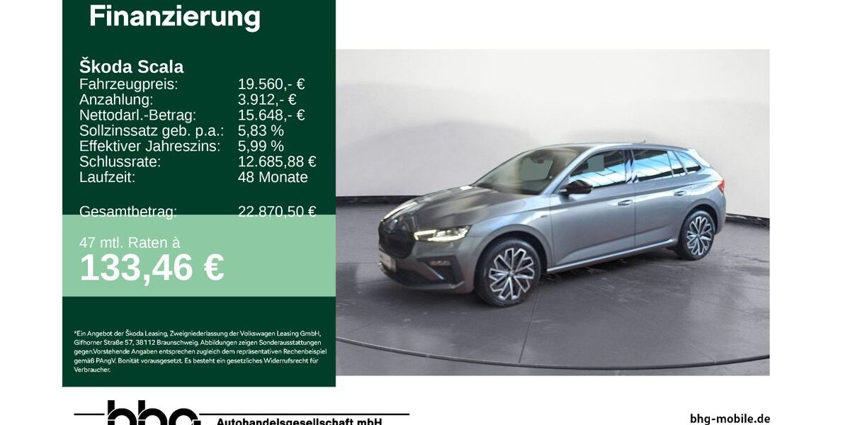 Skoda Scala 18.904 km 18.960 &euro; Ettlingen 76275