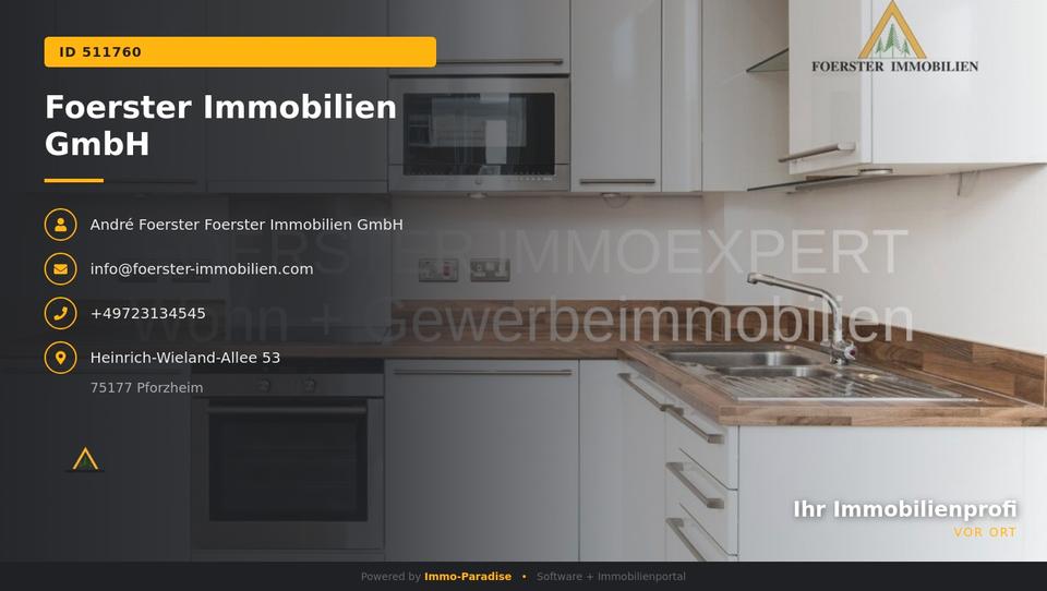 Dachgeschoßwohnung Pforzheim Nordstadt - 5 Zimmer, 93 m&sup2;, 895&euro; | Angebot:25081880