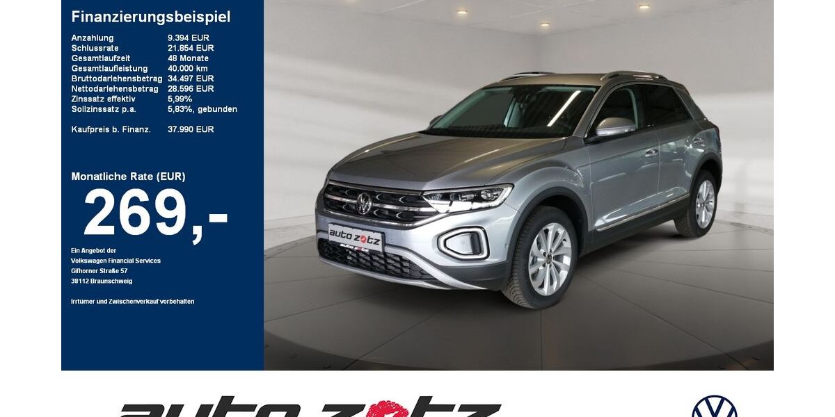 VW T-Roc 5.600 km 37.990 &euro; Landau 76829