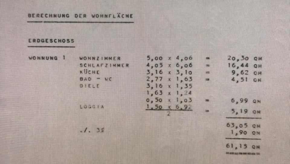 Erdgeschoßwohnung Karlsruhe Hagsfeld - 2 Zimmer, 61 m&sup2;, 224.000&euro; | Angebot:26877793