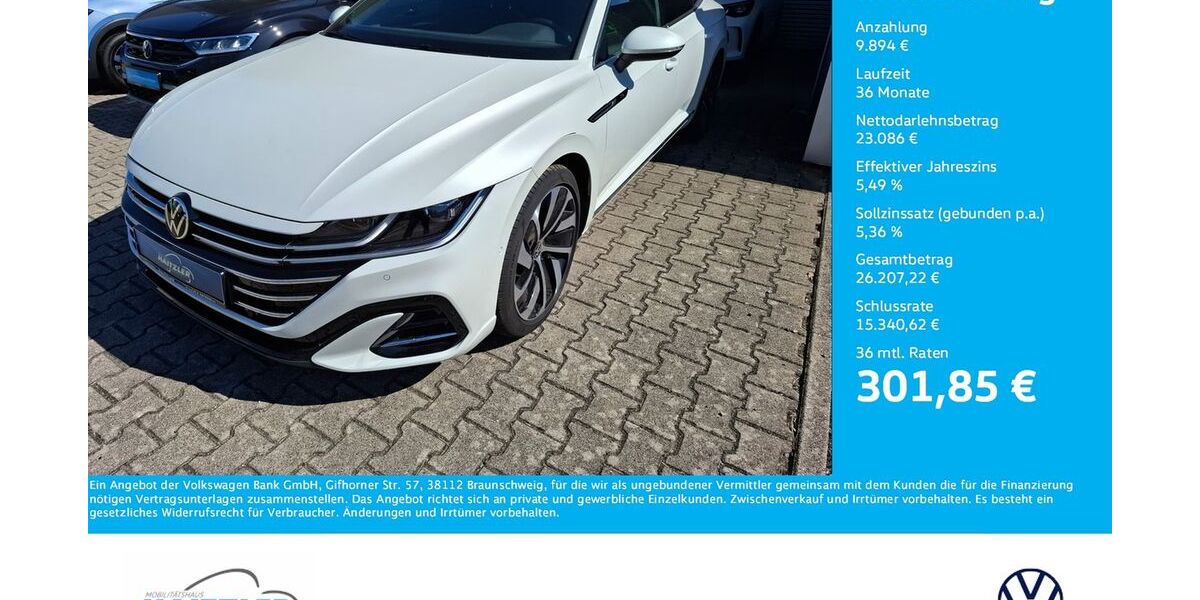 VW Arteon 63.337 km 32.980 &euro; Gernsbach 76593
