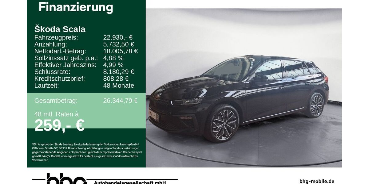 Skoda Scala 12.900 km 22.930 &euro; Ettlingen 76275