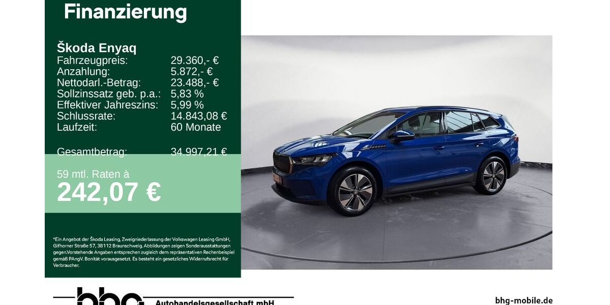 Skoda Enyaq 23.876 km 28.460 &euro; Ettlingen 76275