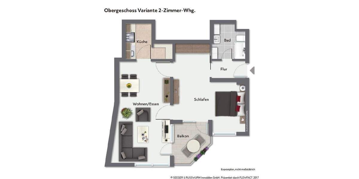 Etagenwohnung Karlsruhe Innenstadt-West - 3 Zimmer, 62 m&sup2;, 275.000&euro; | Angebot:25770071