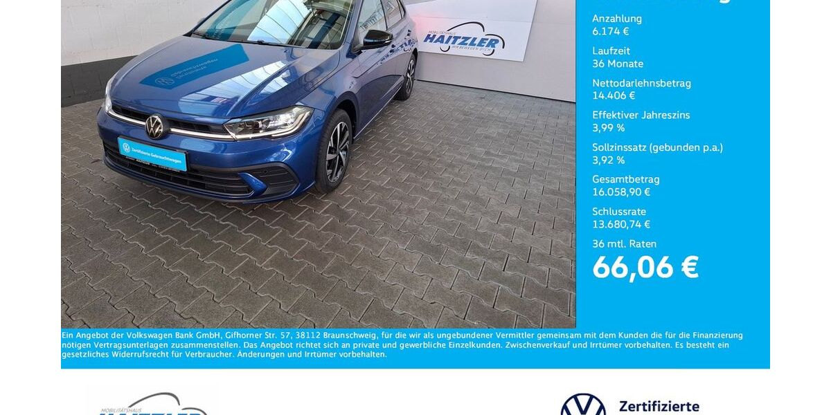 VW Polo 4.400 km 18.980 &euro; Gernsbach 76593