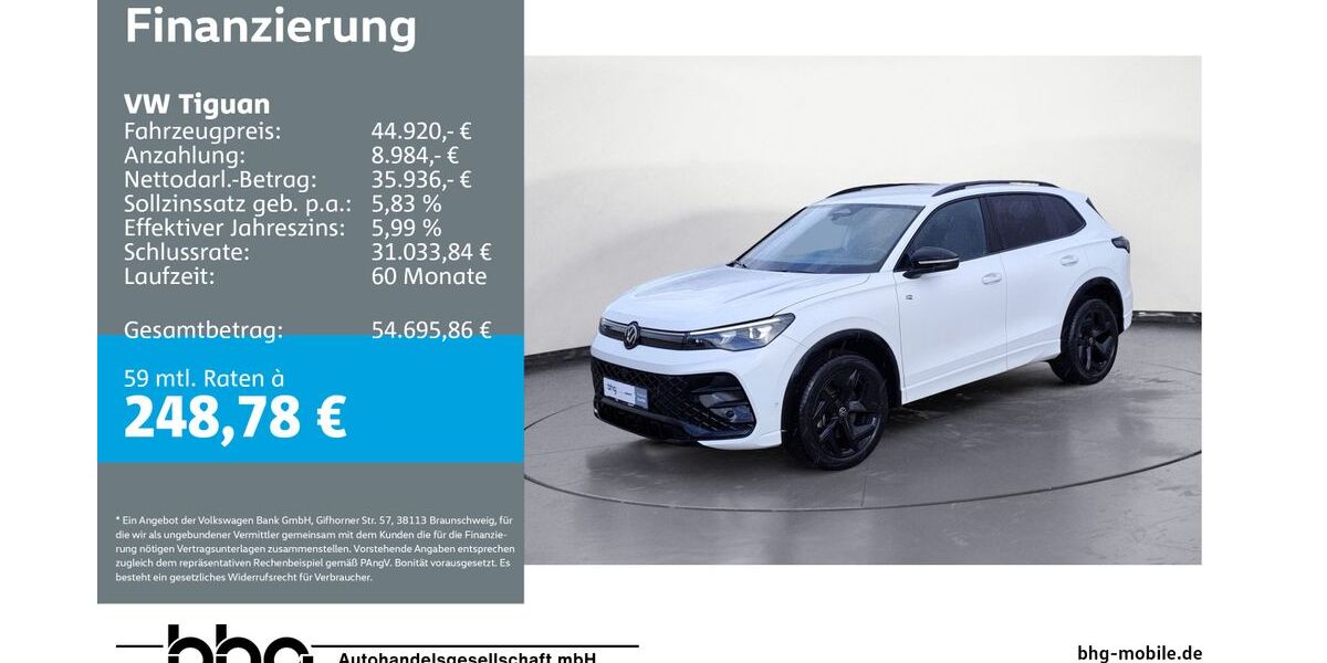 VW Tiguan 21.518 km 43.520 &euro; Ettlingen 76275