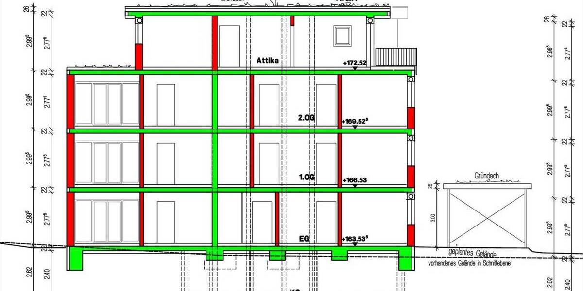 Terrassenwohnung Gernsbach - 3 Zimmer, 97 m&sup2;, 467.856&euro; | Angebot:25747254