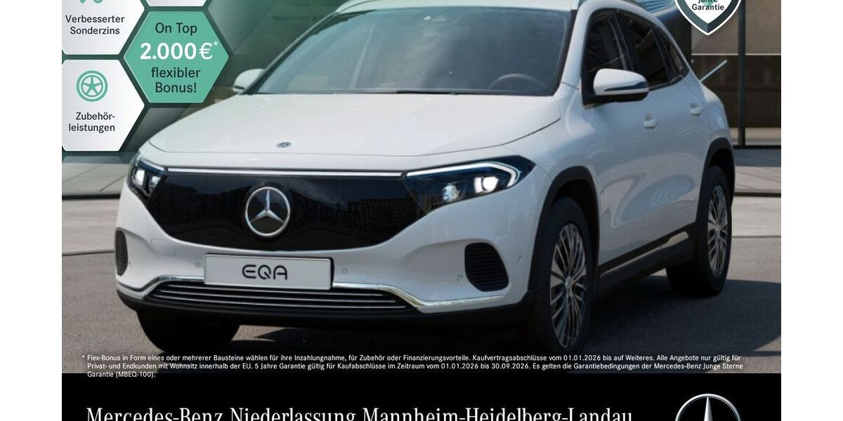 Mercedes-Benz EQA 18.664 km 33.990 &euro; Landau 76829