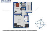 Etagenwohnung Pforzheim Sonnenhof - 2 Zimmer, 55 m&sup2;, 155.000&euro; | Angebot:25999503