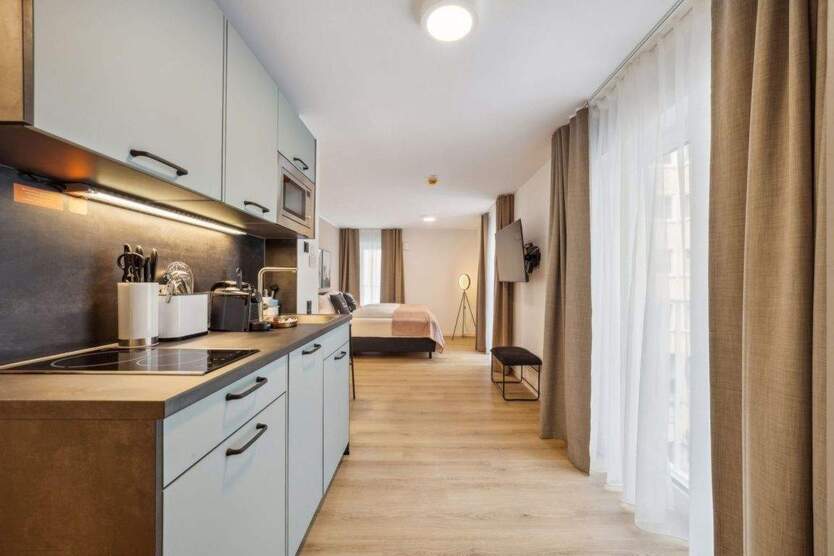 Komplett möblierte 1-Zimmer-Wohnung 1 zimmer