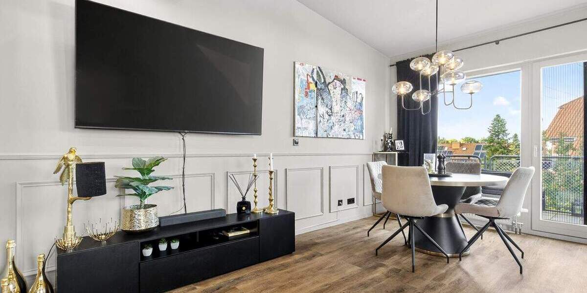 Charmante Maisonette-Wohnung mit zwei Bädern, Balkon und Stellplatz in Stutensee-Büchig 3 zimmer