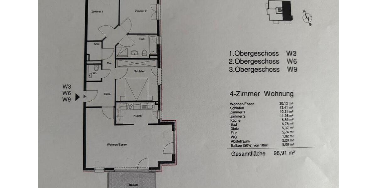 Helle 4 Zimmer Wohnung 100 m² in Waldbronn Reichenbach 4 zimmer