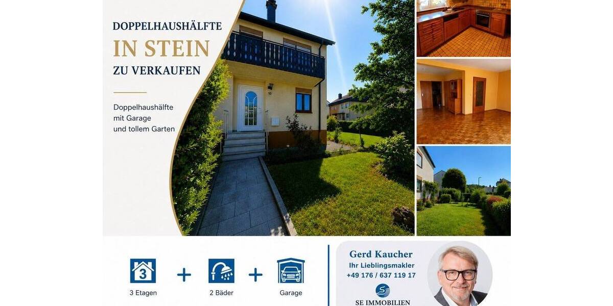 Doppelhaushälfte Königsbach-Stein Stein - 6 Zimmer, 122 m&sup2;, 399.000&euro; | Angebot:26799341