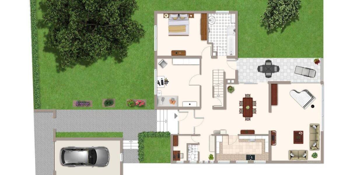 Einfamilienhaus Karlsruhe / Durlach Durlach - 1 Zimmer, 302 m&sup2;, 1.185.000&euro; | Angebot:25938107
