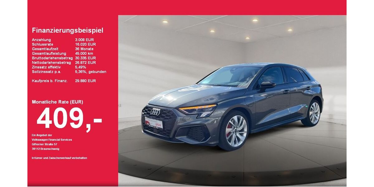 Audi A3 15.100 km 29.880 &euro; Landau 76829