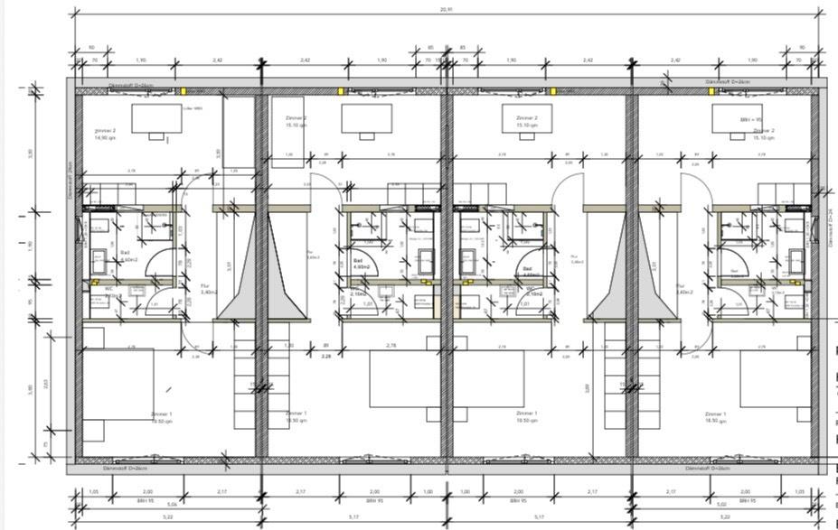 Reihenhaus Muggensturm - 6 Zimmer, 133 m&sup2;, 1.750&euro; | Angebot:26409626