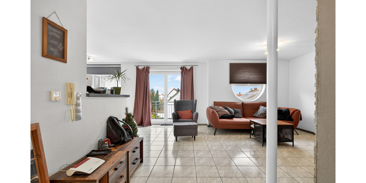 Bezugsfrei: Moderne Wohnung mit Balkon, Einbauküche und Tiefgaragenstellplatz - Etagenwohnung Muggensturm | Angebot:26675705