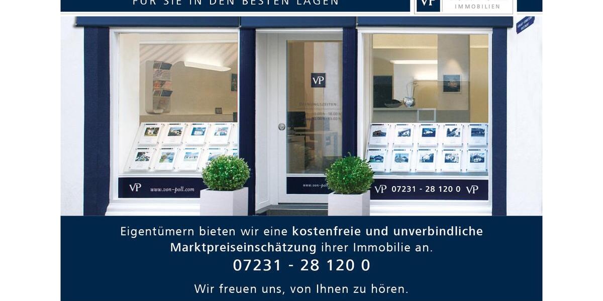 Dachgeschoßwohnung Pforzheim Dillweißenstein - 2.5 Zimmer, 88 m&sup2;, 920&euro; | Angebot:24864802