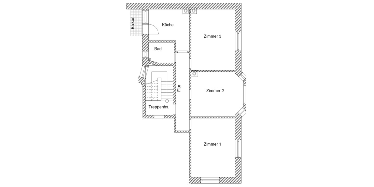 Großzügige 3-Zi-Wohnung in Pforzheim-Weststadt 3 zimmer