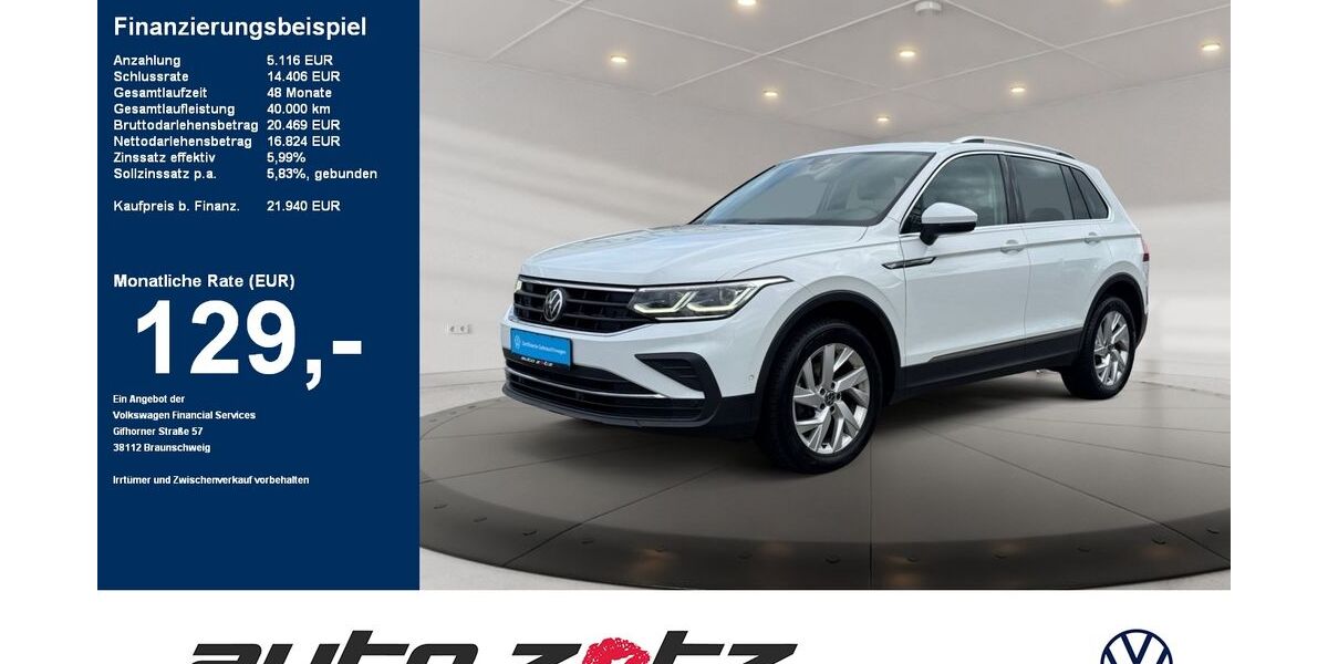 VW Tiguan 128.000 km 21.940 &euro; Landau 76829